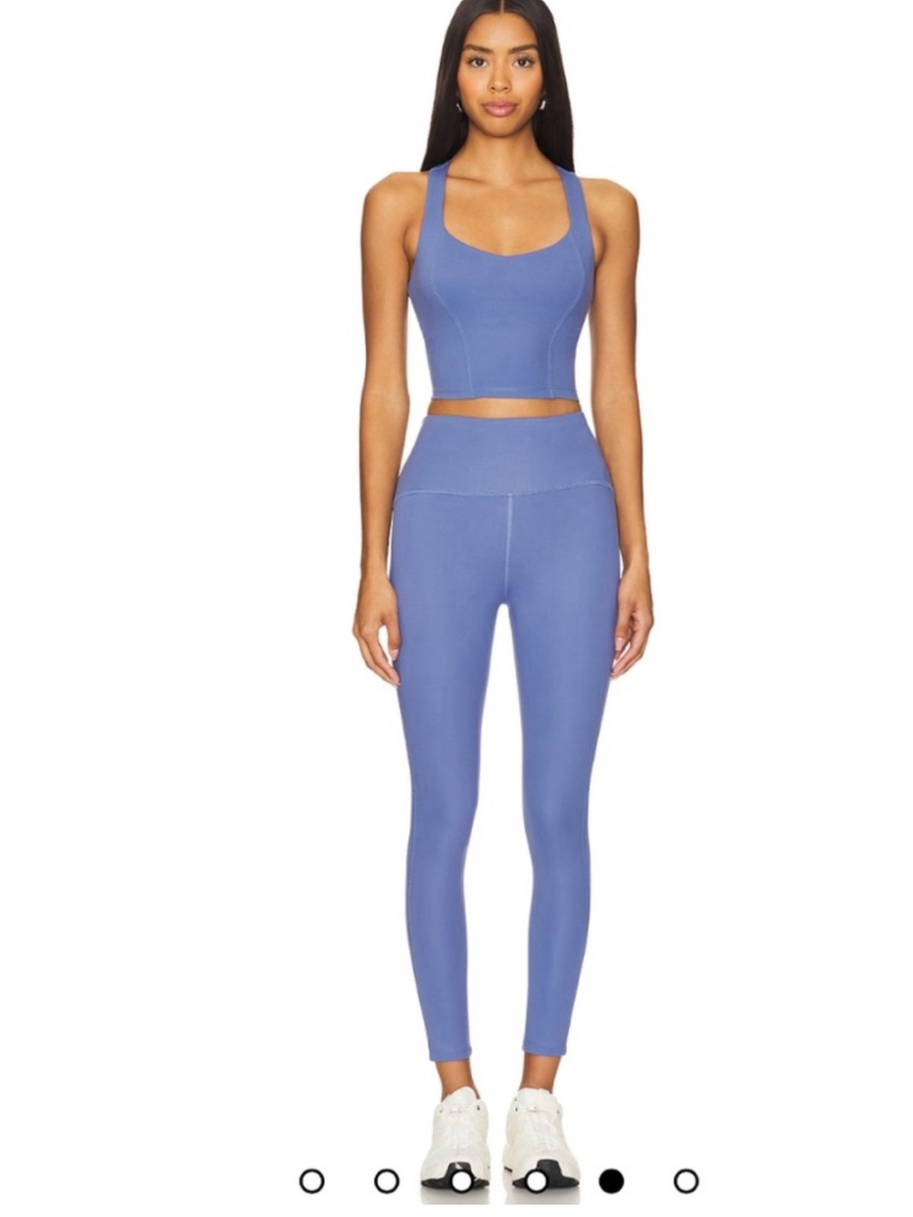 Beyond Yoga Hazy Peri Peri Set Leggings/Top Small